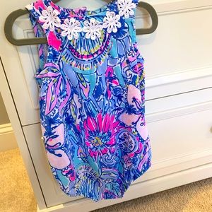 Lilly Pulitzer 18-24 Months May Bubble Romper